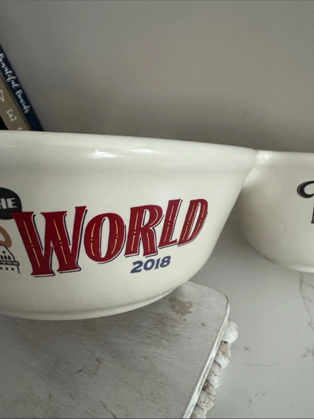 Disney/EPCOT Taste Around The World 2018 Chip And Dip Bowl